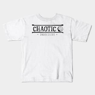 Chaotic Indecisive (Modern Alignments) Kids T-Shirt